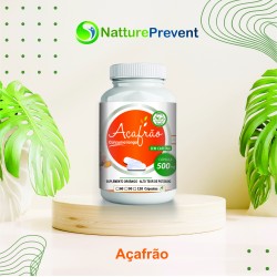 Açafrão da Terra Cúrcuma Longa 500mg