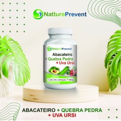 Abacateiro, Quebra Pedra, Uva Ursi 500mg