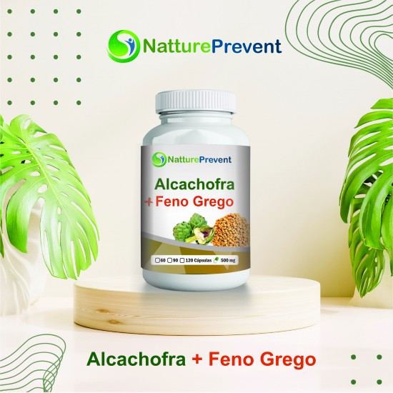 Alcachofra + Feno Grego 500mg