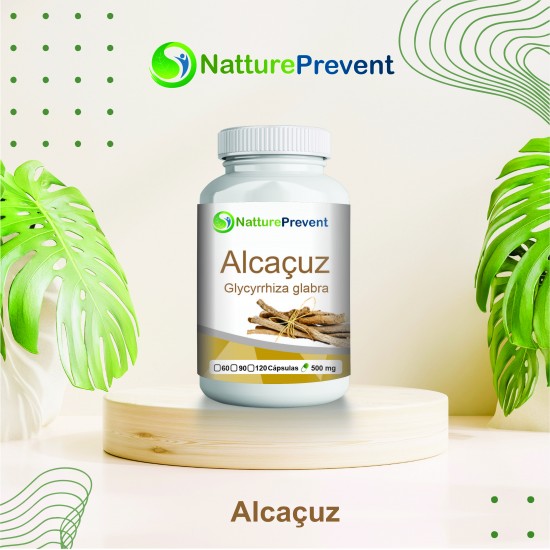 Alcaçuz Glycyrrhiza glabra 500 mg