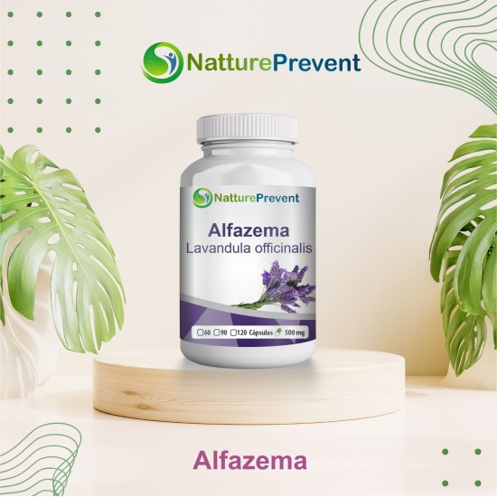 Alfazema 500mg - Suplemento Alimentar 100% Natural