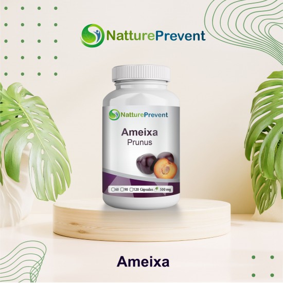 Ameixa 500mg - Suplemento Alimentar 100% Natural