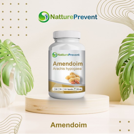 Amendoim 500mg - Suplemento Alimentar 100% Natural