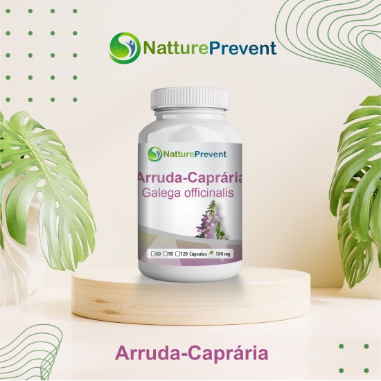 Arruda-Caprária 500mg - Suplemento Alimentar 100% Natural