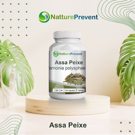 Assa Peixe 500mg - Suplemento Alimentar 100% Natural
