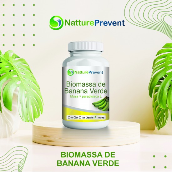 Banana Verde Biomassa 500 mg
