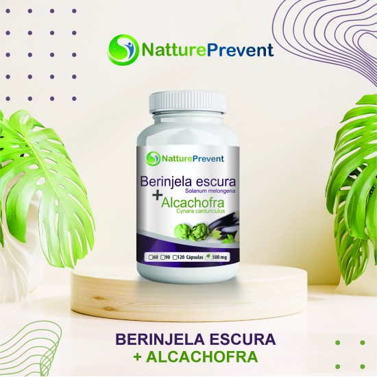 Berinjela Escura com Alcachofra 500 mg