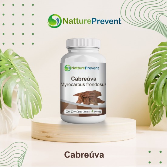 Cabreúva 500mg - Suplemento Alimentar 100% Natural