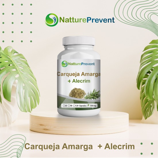 Carqueja Amarga + Alecrim 500mg