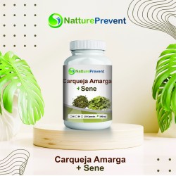 Carqueja Amarga + Sene 500mg - Suplemento Alimentar 100% Natural