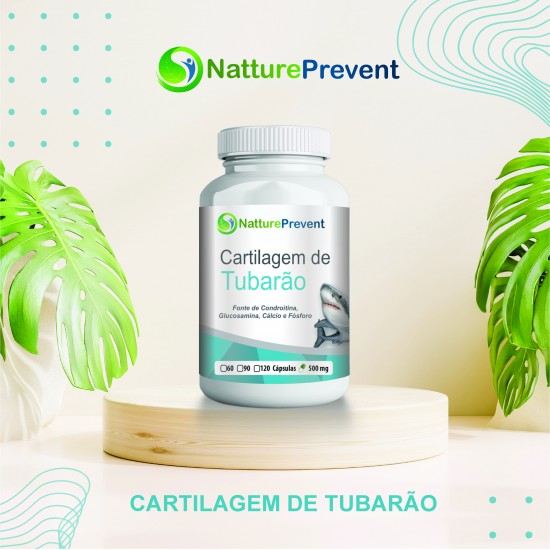 Cartilagem de Tubarão 500 mg