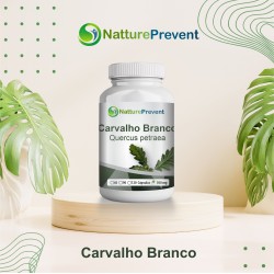 Carvalho Branco 500mg - Suplemento Alimentar 100% Natural
