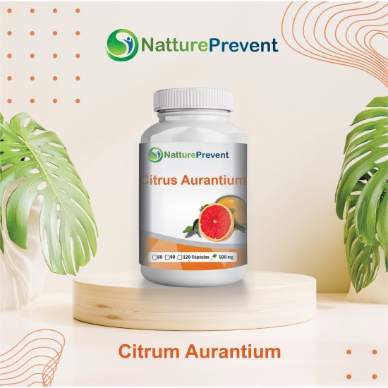 Citrus Aurantium (Laranja Amarga) 500mg - Suplemento Alimentar 100% Natural