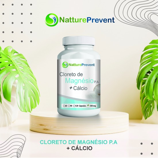 Cloreto de Magnésio P.A. e Cálcio 500 mg