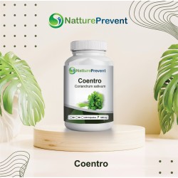 Coentro 500mg - Suplemento Alimentar 100% Natural