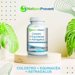 Colostro, Equinácea, Astragalus (Imunoglobulina 30% Igg) 500 mg