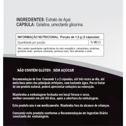 Açaí 500mg - Suplemento 100% Natural