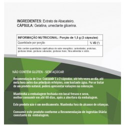 Abacateiro 500mg - Suplemento Alimentar 100% Natural