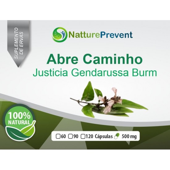 Abre Caminho 500mg - Suplemento Alimentar 100% Natural