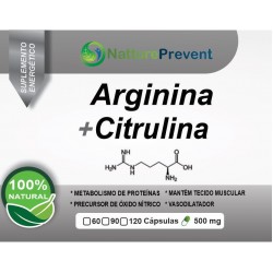 Arginina Com Citrulina 500 mg