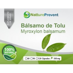 Bálsamo de Tolu 500mg - Suplemento Alimentar 100% Natural