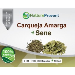 Carqueja Amarga + Sene 500mg - Suplemento Alimentar 100% Natural