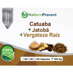 Catuaba, Jatobá e Vergateza Raiz 500 mg