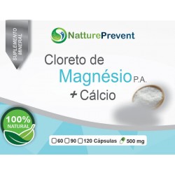 Cloreto de Magnésio P.A. e Cálcio 500 mg