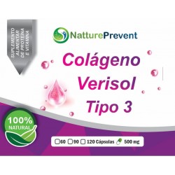 Colágeno Verisol (Tipo 3) 500 mg