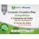 Circulatório Plus Composto 500 mg - Ginkgo Biloba, Castanha da Índia, Unha de Gato e Centella Asiática